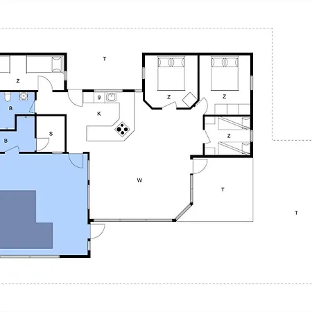 Сasa de vacaciones Lk781-lokken-margrethevej-6 *